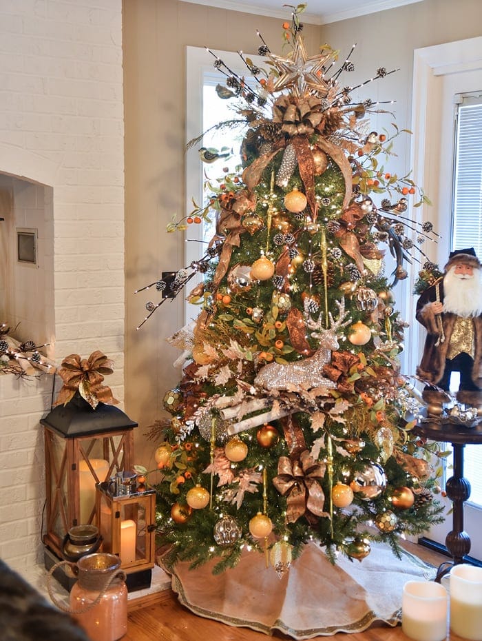Indoor Artificial Christmas Tree Display