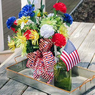 4th of July bouquet