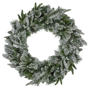 Frosted & Flocked Wreaths