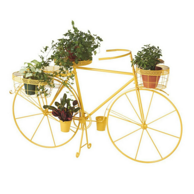 bicycle shaped outdoor planters