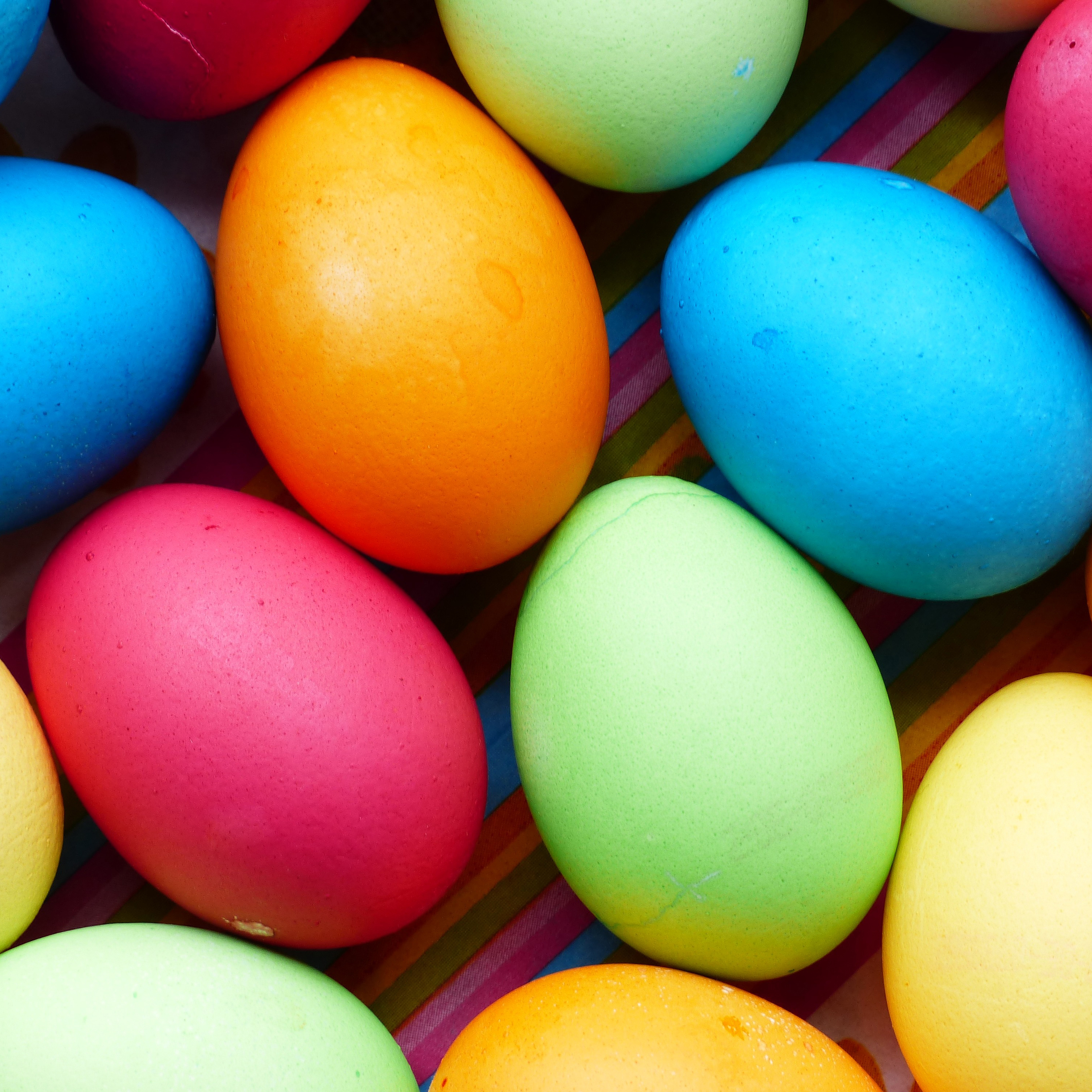 collection of colorful Easter eggs