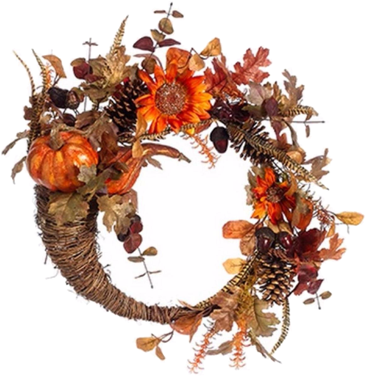 Thanksgiving Wreath on Display