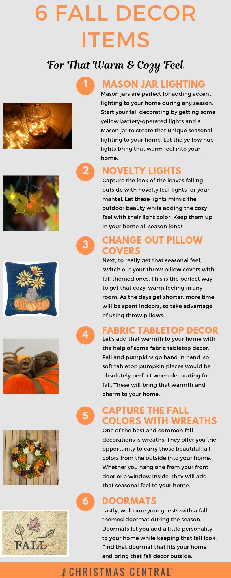 6 Fall Decor Items For Your Home