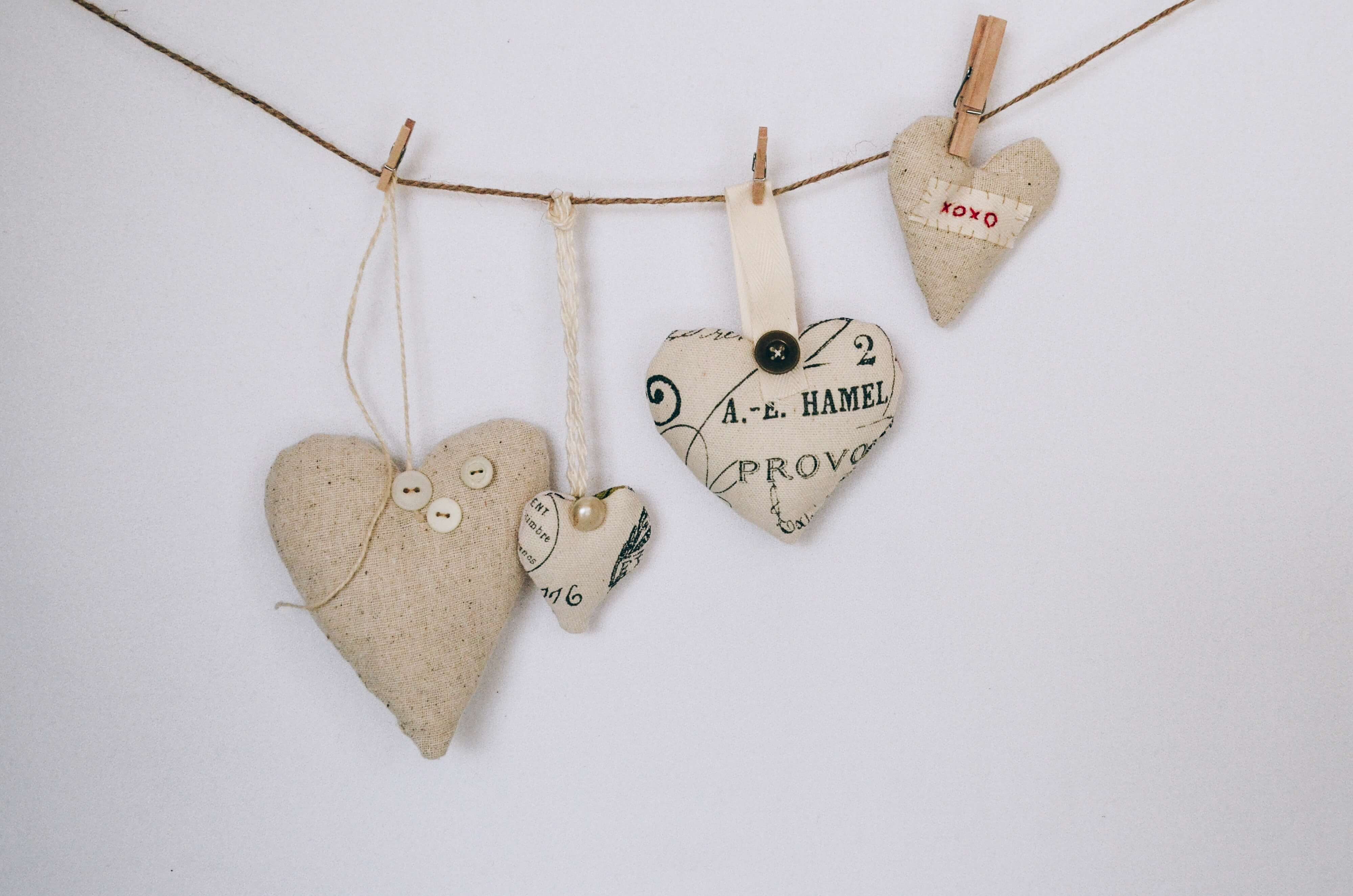 handmade heart shaped gifts