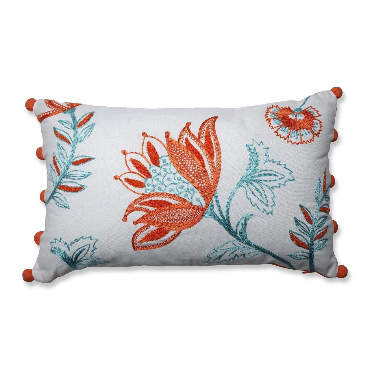 Coral Themed Throw Pillow