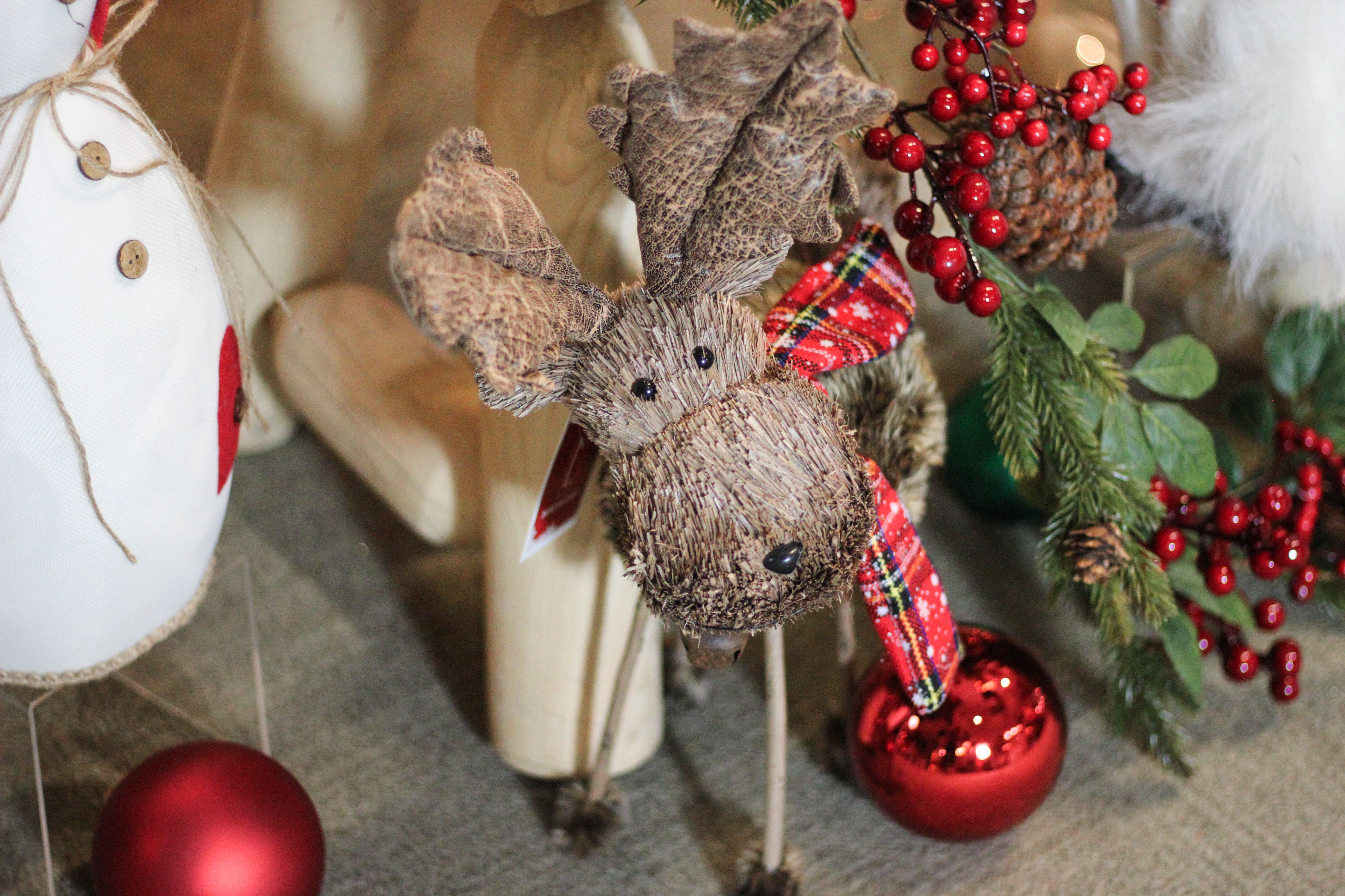 Christmas Moose Decoration
