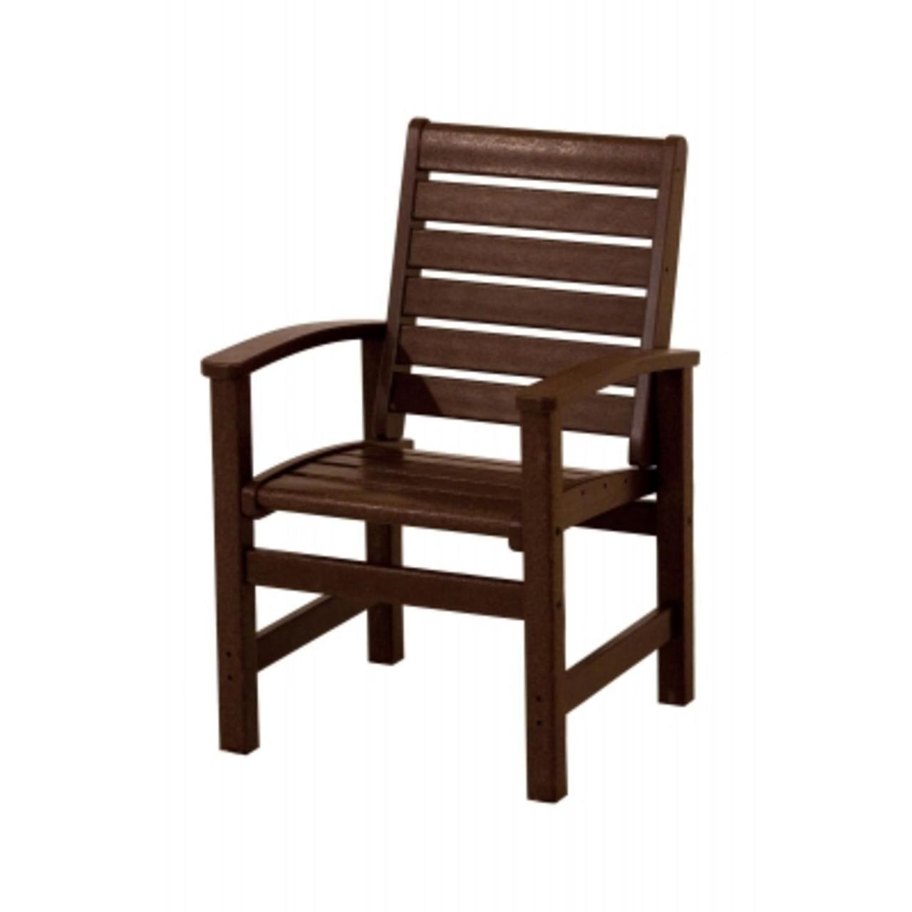 Recycled Earth-Friendly Outdoor Dining Arm Chair